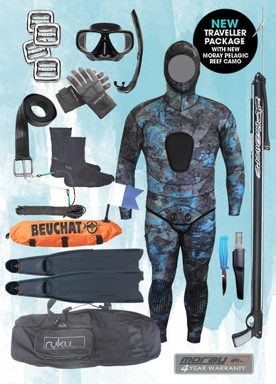 Traveller Spearfishing Package | Pelagic Reef Camo